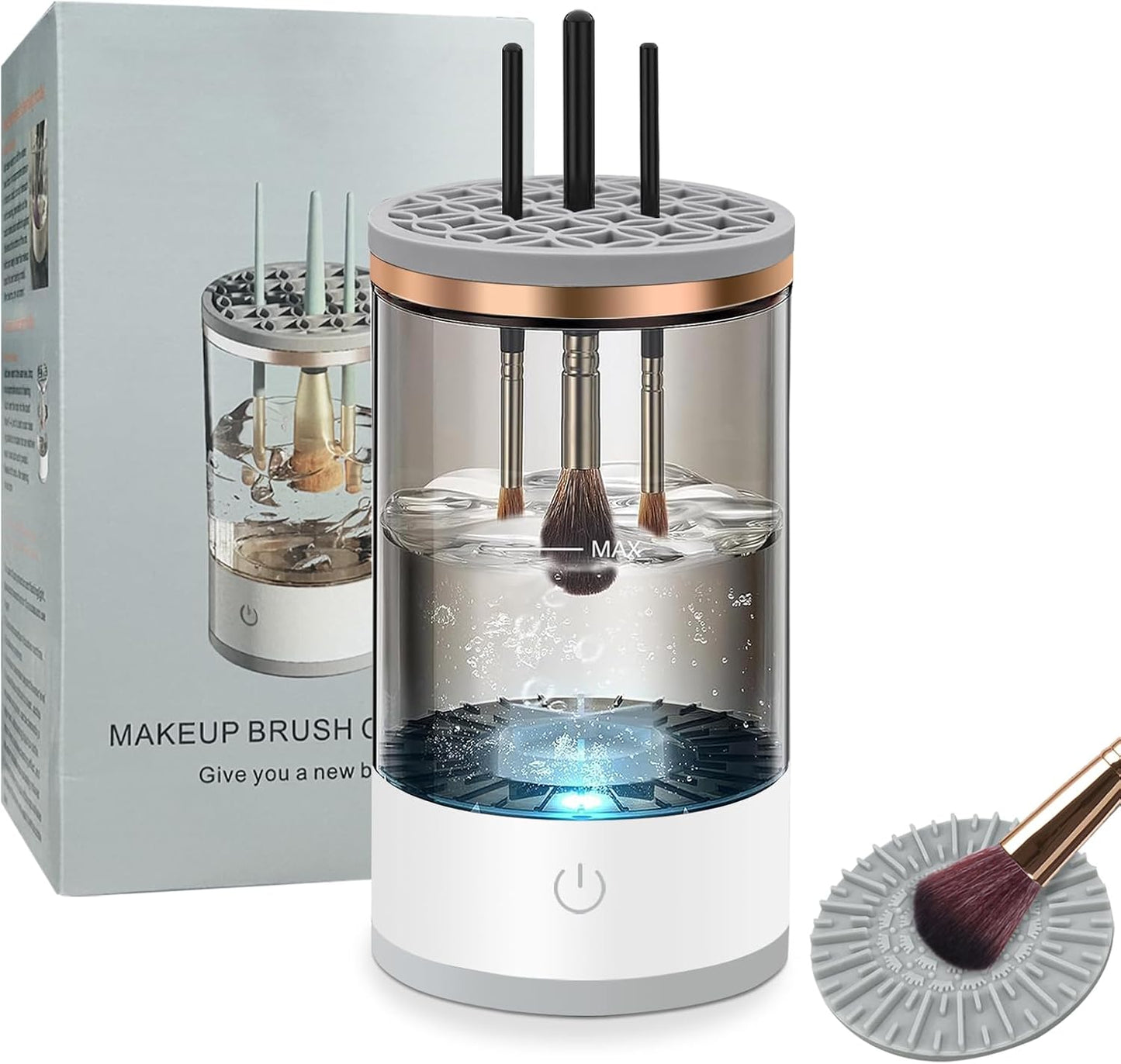 Automatic Makeup Brush Cleaner