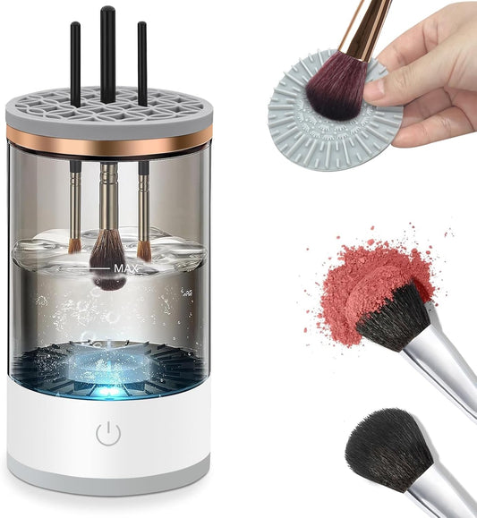 Automatic Makeup Brush Cleaner